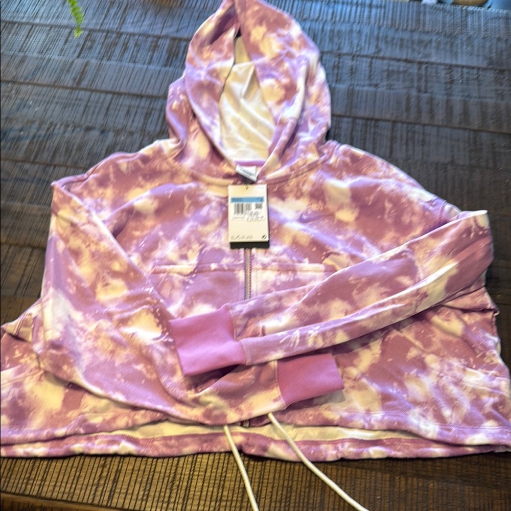 Purple Nike Tie-Dye Hoodie nwt
